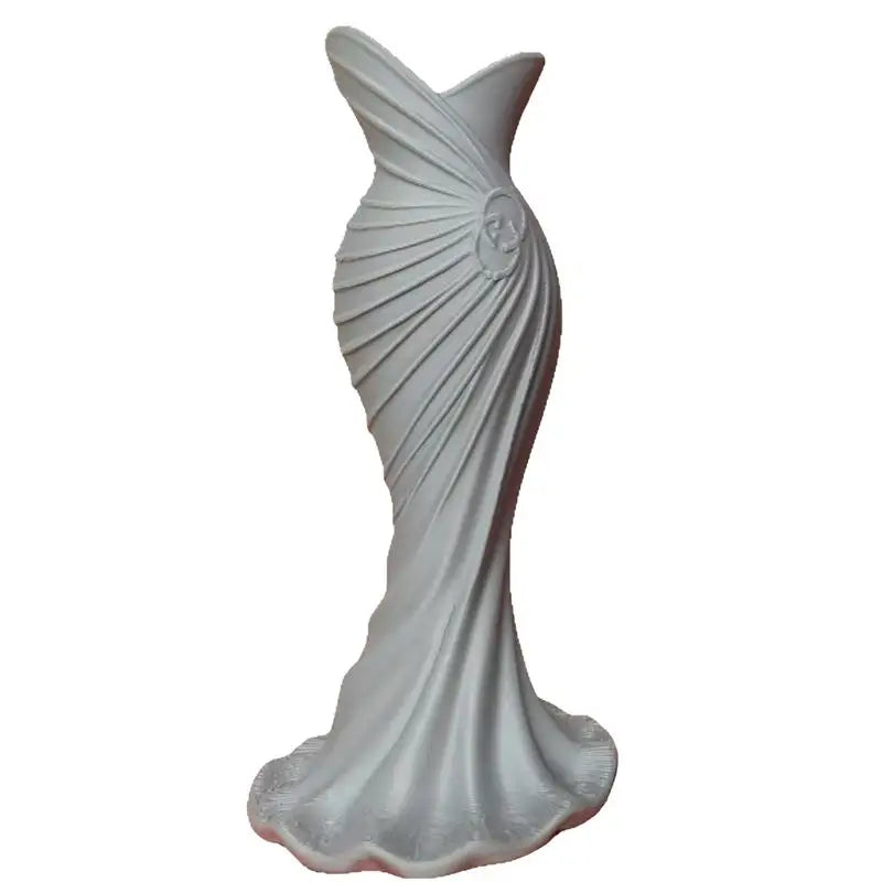 vase moderne opalescent blanc bleu vert relief sculptural décoration intérieure fleurs artificielles maison table