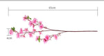 Bouquet artificiel fleurs simples rose jaune blanc rouge feuilles vertes moderne vase blanc 65cm