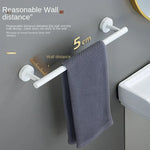 accessoires salle bain blanc moderne adhésif serviette papier toilette gant toilette inoxydable brossé
