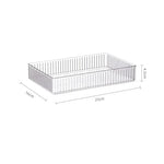 organisateurs rangement tiroir transparent boites rangement minimaliste reutilisable respectueux environnement cosmétiques maquillage brosse pinceaux