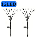 lumière solaire moderne 10led 12led 20led 6led boules lumineuses noir extérieure imperméable patios