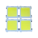 lampe led cob chip carré blanc jaune bleu clair industrielle technique campingextérieur