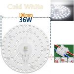 plafonnier led rond blanc moderne adhésif interrupteur lentille protection 12w 18w 24w 36w 50w