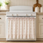 nappe four motif floral hydrangea sunflower rustique vintage volants decoratif tissu chambre cuisine