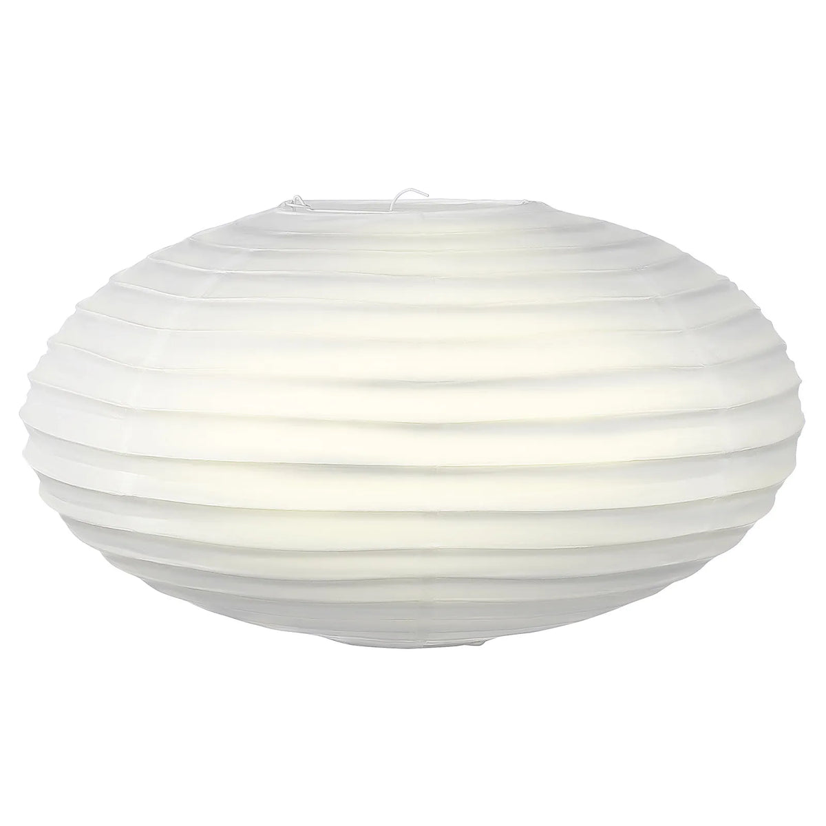 lanterne papier moderne blanche rayées fixations décoration suspendue abat jour fête mariage