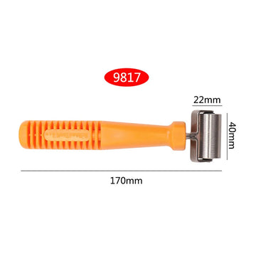 rouleau pâte acier inoxydable orange utilitaire cuisine boulangerie