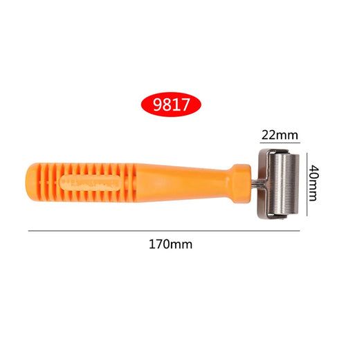 rouleau pâte acier inoxydable orange utilitaire cuisine boulangerie