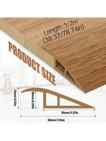 joint transition sol pvc imitation bois adhésif noir moderne protection film rouge couteau