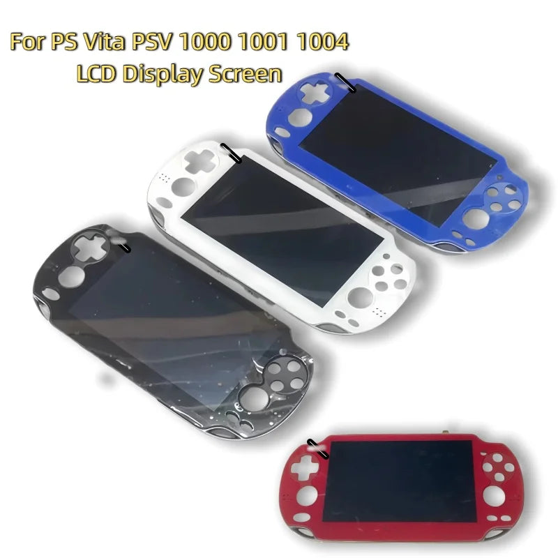 écran lcd tactile ps vita blanc bleu rouge clips batterie connecteurs boutons