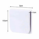 clips adhésifs rideau douche blanc moderne 5cm 45cm coupe eau fixe