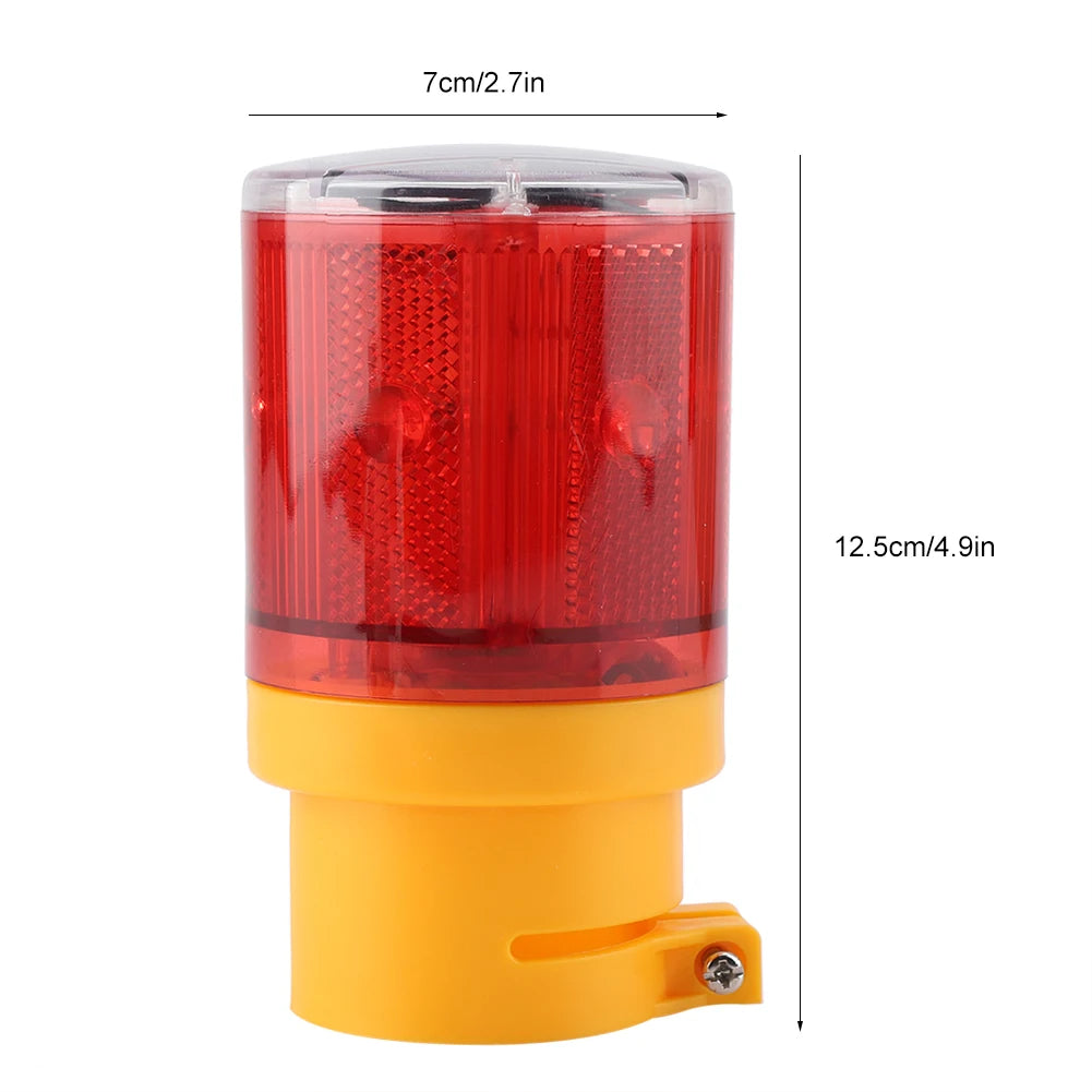lampe signalisation led rouge jaune transparente ip65 moderne vis fixation