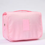 sac toilette voyage crochet suspension poignée rangement cosmétiques salle bain