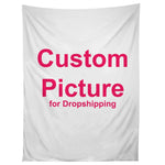 tapis blanc rose moderne imprimé custom picture textile polyestère lavable main machine 150x100cm