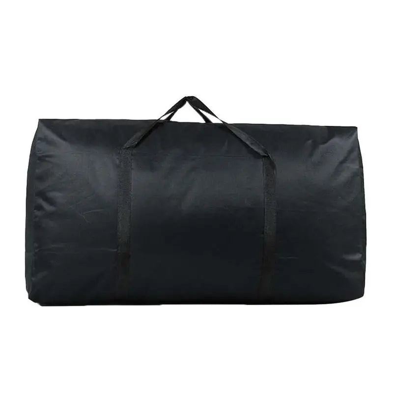 sac rangement oxford noir réutilisable utilitaire fermeture éclair poignées robustes minimaliste salonextérieurjardin
