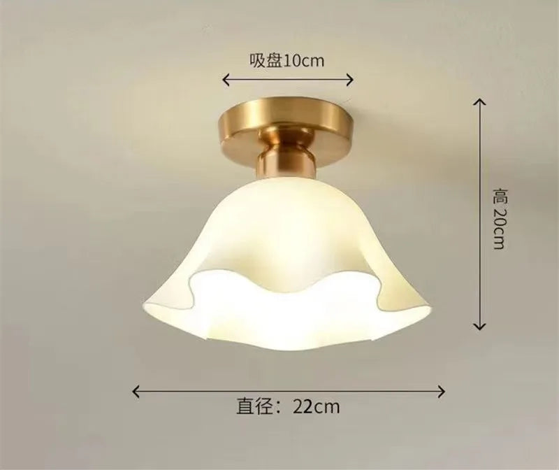 lampe moderne acrylique verre céramique blanc doré rayures horizontales minimaliste