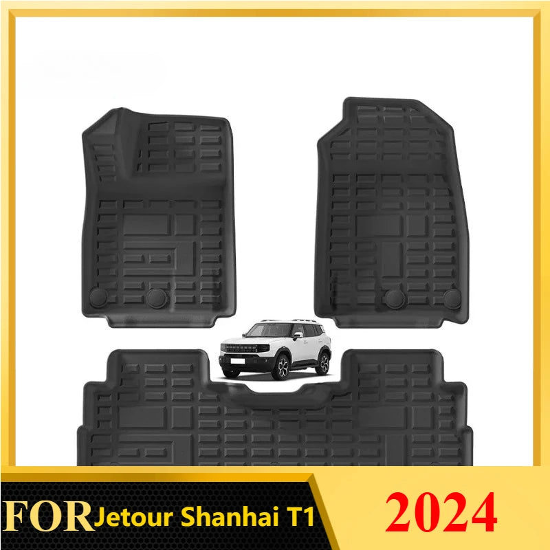 tapis sol voiture noir antidérapant facile nettoyage waterproof fixations moderne résistant