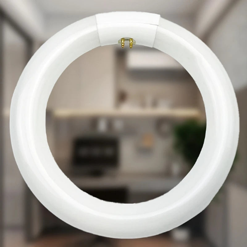 ampoule circulaire blanc moderne dorés 22w fluo remplacement luminaire pouces