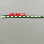 bande led verte moderne 391x4mm imprimée intégration led éclairage chambre pc gaming