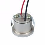 Spot LED argenté moderne câble vis fixations 31mm 24mm 22mm blanc chaud