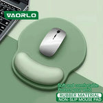 tapis souris ergonomique vert menthe tapis non glissant poignet support confort moderne