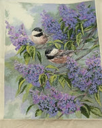 broderie portrait fleurs animaux paysages colorées traditionnelle réaliste
