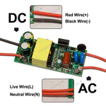circuit intégré électronique moderne 60w 300ma 50v cc led vert jaune bleu rouge composants