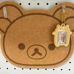 décoration murale kawaii tête d'ours liège motif rilakkuma mignon pinces linge fixations sans perçage