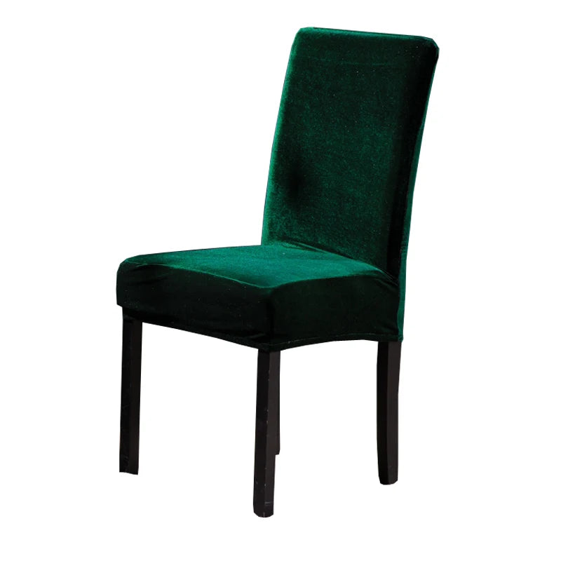 housses chaise velours bleu turquoise moderne élasthanne polyester chaise plage fauteuil mariage banquet
