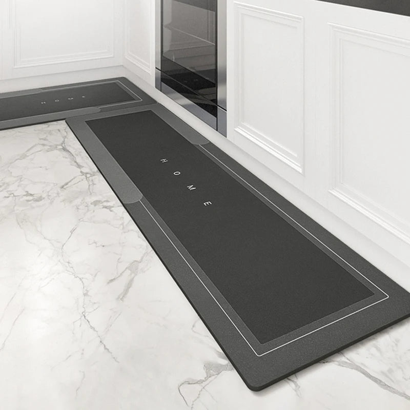 tapis sol antidérapant imperméable résistant décoloration moderne gris foncé cuisine extérieur pique nique voyage