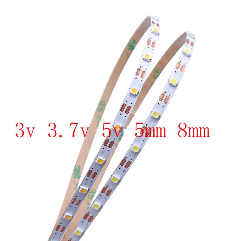 ruban led blanc moderne 60 led 3v 5v 3000k 6000k 50000h