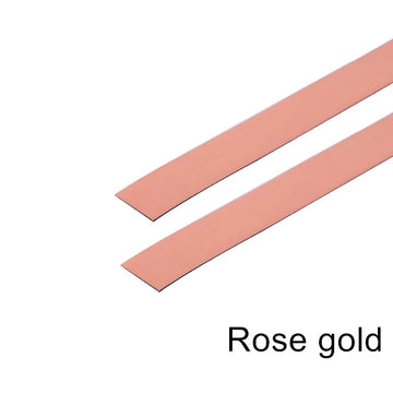 ruban décoratif adhésif pvc or rose doré moderne 5m stickers décoration murale