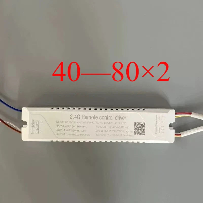 contrôleur lumière télécommande 24g rf variateur couleur led blanc électronique câbles connexion qr code