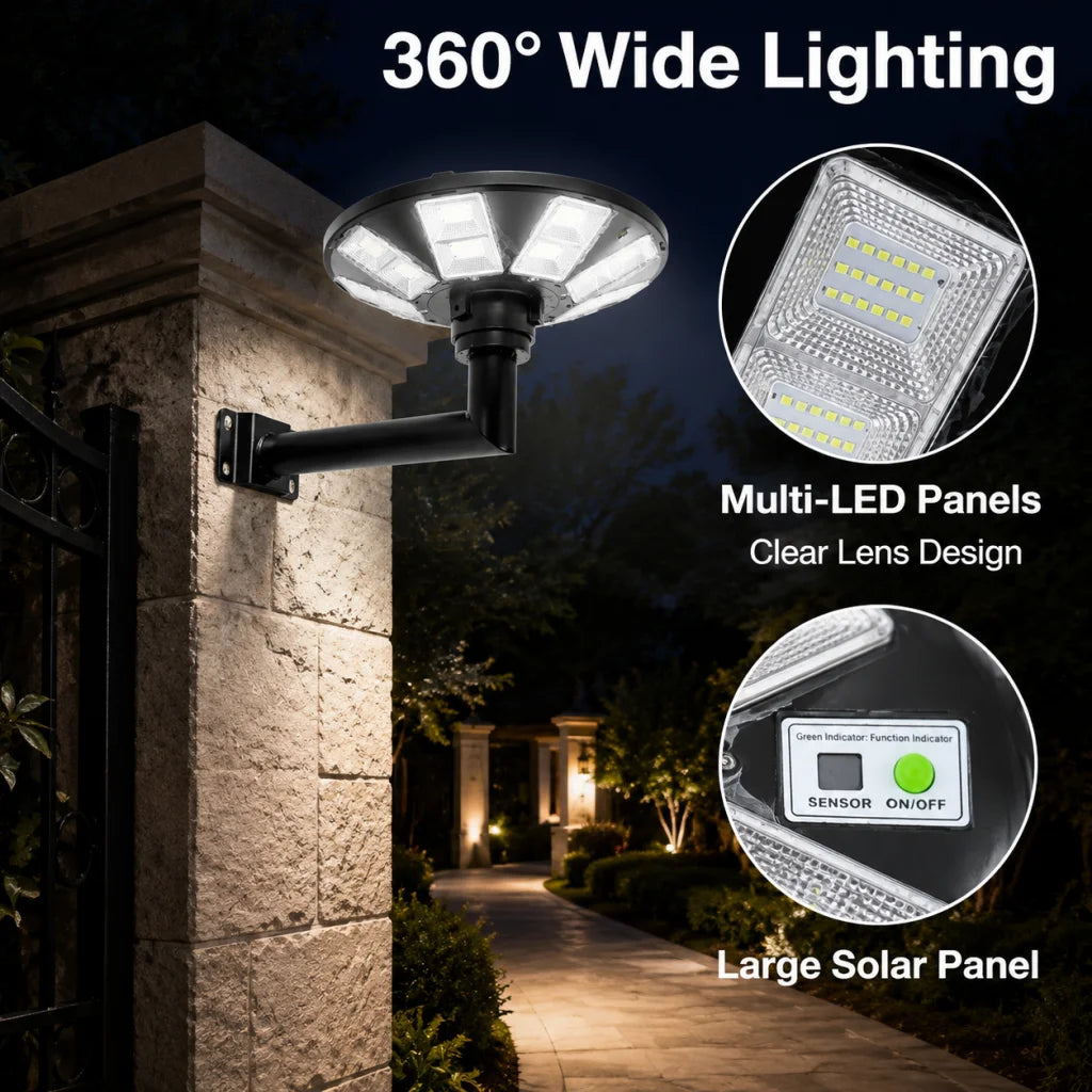 lampe murale solaire noire moderne capteur mouvement bras articulé éclairage automatiqueextérieur garage jardin