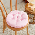 coussin rond antidérapant coton polyester couleur gris moderne øllets 30cm violet bleu marron jaune