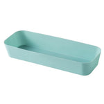 organisateur rangement moderne vert blanc orange plat lisse durable respectueux environnement minimaliste multifonctionnel