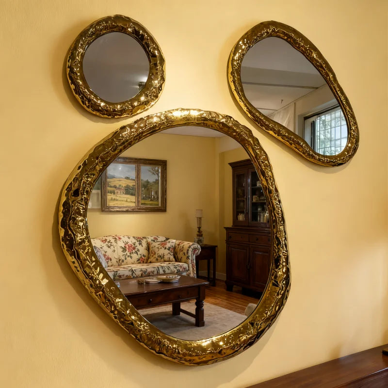 miroirs ornementaux floraux classiques décoration murale chambre bureauhôtel salon