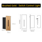 lampe mur moderne argent blanc doré noir adhésive led 220v aluminium