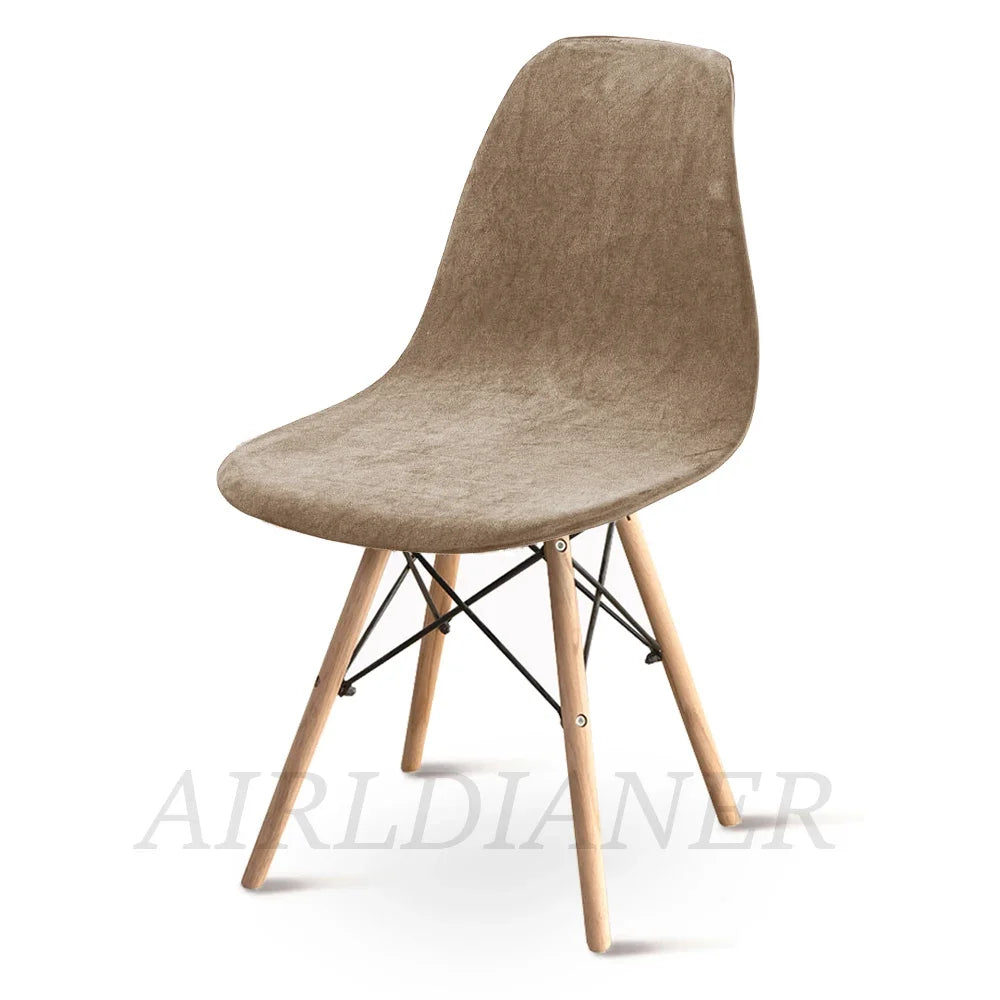 housse chaise velours polyester moderne gris vert banquet mariageolvable chaise fixations vis