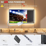 ruban led blanc moderne adhésif 3000k 6500k interrupteur usb 1m 10m
