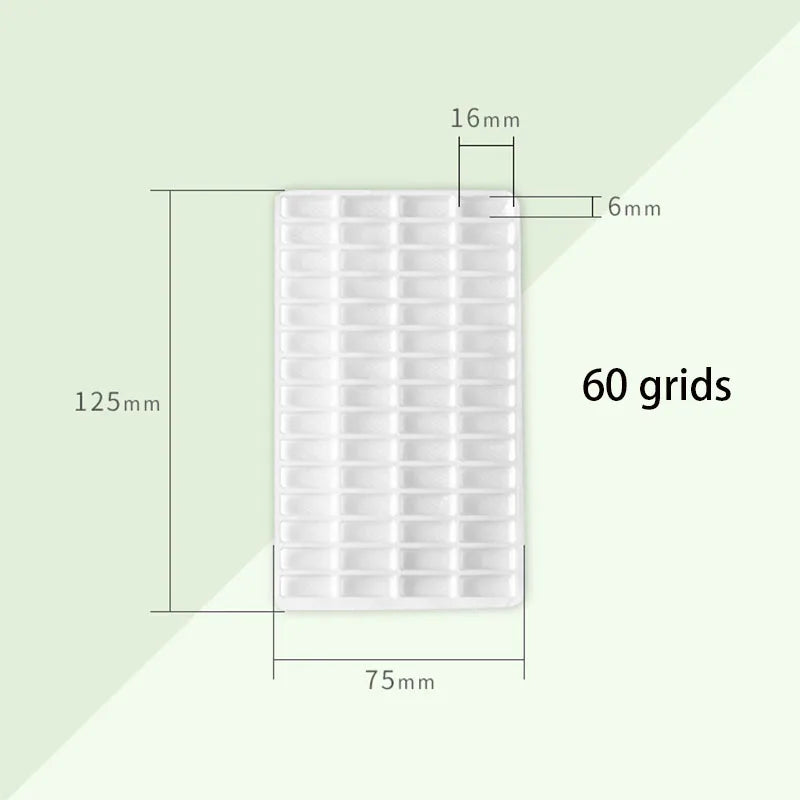 boîtes plastique bijoux blancs modernes 12 18 24 28 36 40 42 45 48