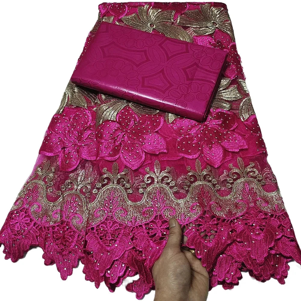 tissu dentelle coton fleurs franges broderie élégant rose rouge jaune orange traditionnel anti bactéries