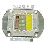 module led rgbw 120w 200w 30w 50w argenté lumiere rouge verte bleue blanc moderne