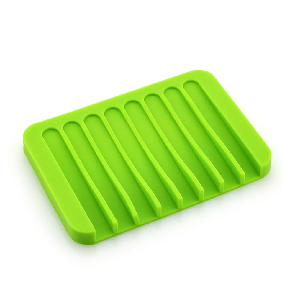 support savon silicone couleur rose moderne pratique antibactérien cuisine salle bain