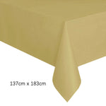 serviette table jetable rectangulaire unie mariage anniversaire fête décoration table plastique moderne