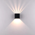 applique murale led noir contemporaine éclairage cuisine chambre salle manger entrée 249lm 90260v
