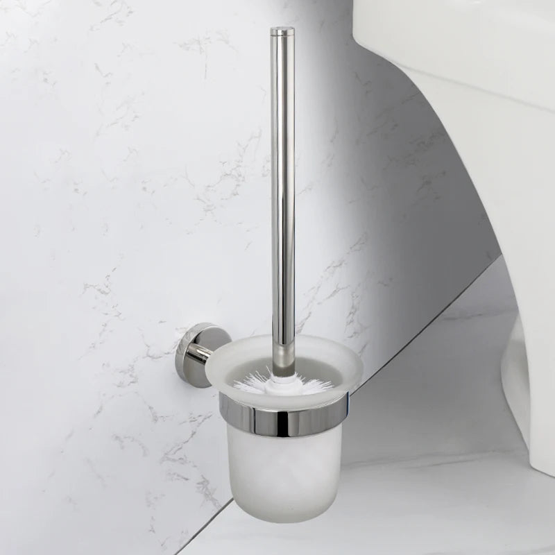 Accessoires salle bain chrome porte serviettes mural porte savon brosse wc porte serviette toilette
