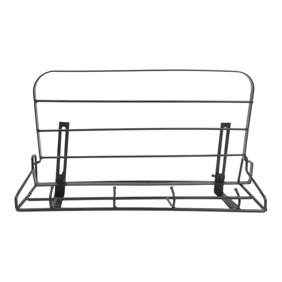 porte serviettes moderne noir blanc grille rangement sans perçage crochet ventouse salle bain rangement