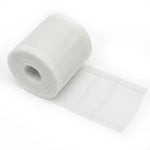 rideau moderne blanc dentelle semi transparent 10m longueur intérieure