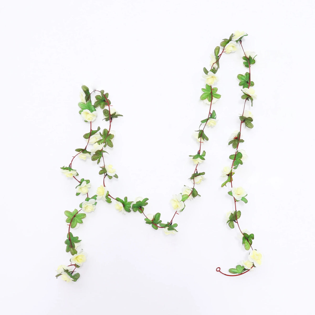 guirlande artificielle fleurs roses décoration mariage anniversaire intérieur romantique