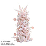 décoration mariage arbre artificiel rose clair fleurs modernes élégantes extérieurintérieur événement floral
